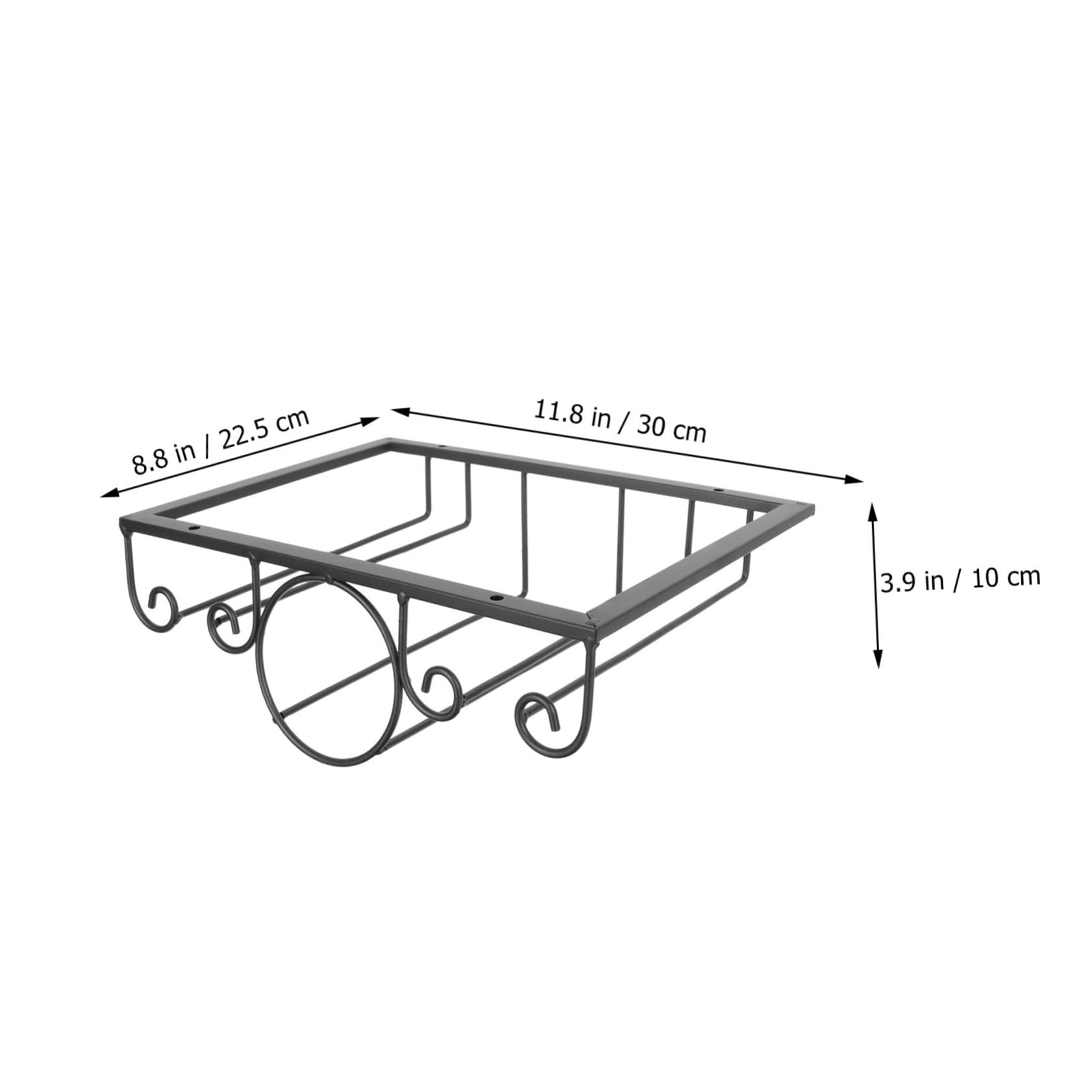 VOSAREA 1Pc Upside Down Cup Holder Sturdy Draining Rack for Kitchen Simple Design Wine Glass Storage Space Saving Hanging Goblet Organizer for Home Bar and Housewarming