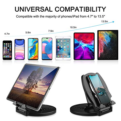 Abovetek Tablet Stand, 360° Rotating Commercial Ipad Stand, Swivel Design For Store Retail Office Bedside Showcase Reception Kitchen Home #TOP4