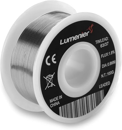 Lumenier 100G 63/37 0.8MM alambre de soldadura - 1.2