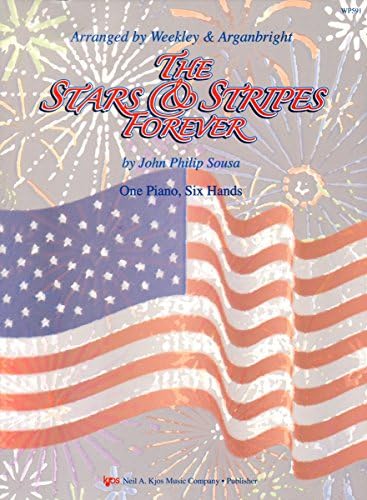 WP591 - Stars & Stripes Forever - 1 Piano 6 Hands