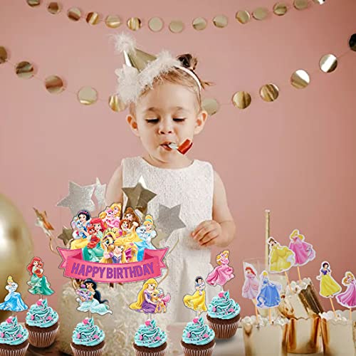 Miotlsy Principessa Decorazione Torta, Principesse...