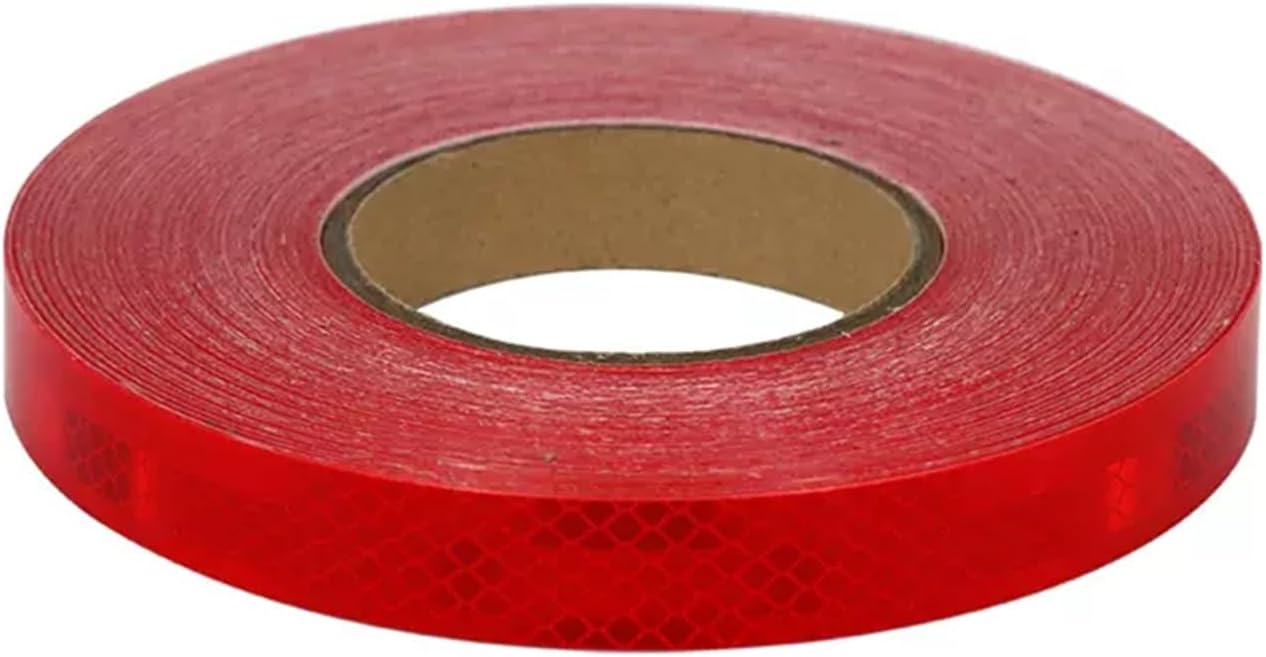 Reflective Tape,Diamond Reflective Tape, Waterproof Hazard Warning Tape, Self-Adhesive Safety Tape, Outdoor Bicycle Motorcycle Car Decoration Reflective Stickers, 147 ft x 2 cm(Yellow)