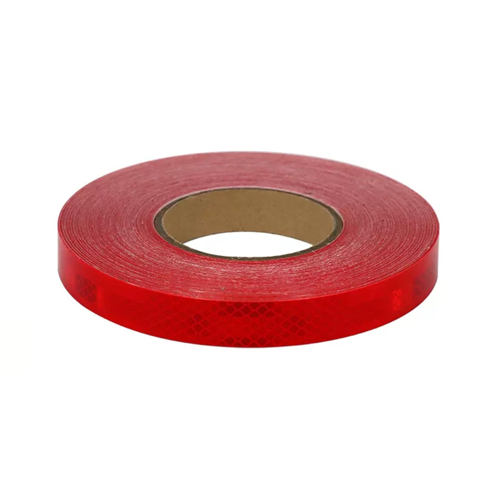 Taśma odblaskowa bezpieczeństwa Taśma samoprzylepna w kształcie diamentu, odblaskowe naklejki dekoracyjne na rower, motocykl, samochód, 147 stóp x 2 cm(Red)