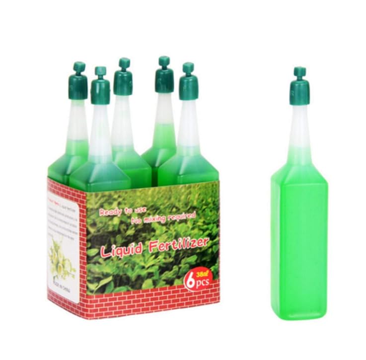 Magic Hydroponic Liquid Fertilizer, Hydroponic Nutrient Solution House Plants, Liquid Concentrated Hydro Garden Fertilizer for Hydroponics System, Potted House Plants, Flowers, Vegetable (6pcs)