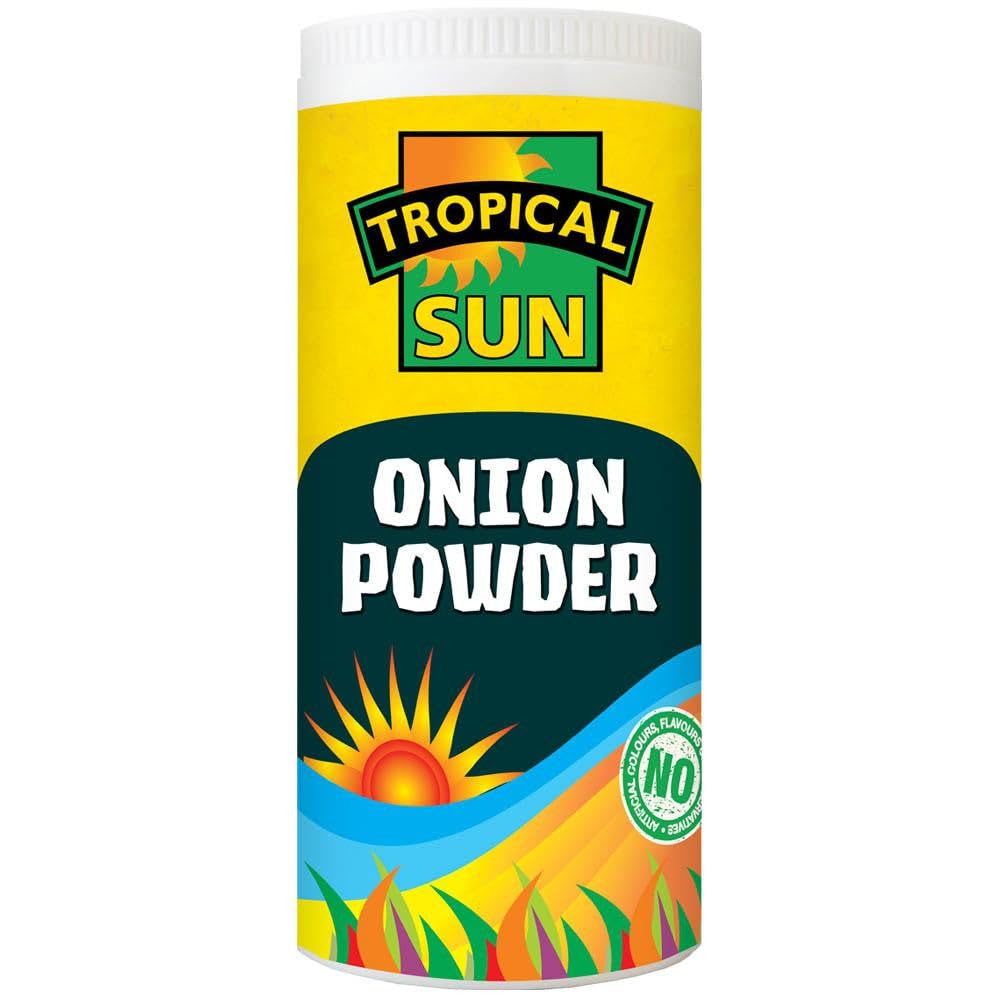 Tropical Sun Onion Powder - 100g - Pure Ground Onion for Cooking, Seasoning andMarinades