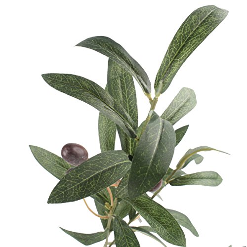 Jarown Artificial Olive Branch Stems 5Pcs 28 Inch #TOP2