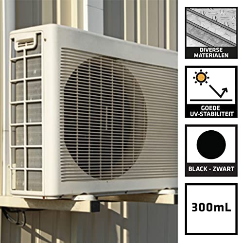 Sikaflex 521 UV, Zwart, Weersbestendige STP lijm en afdichtkit multi-ondersteuning, binnen en buiten, 300ml - Afbeelding 3