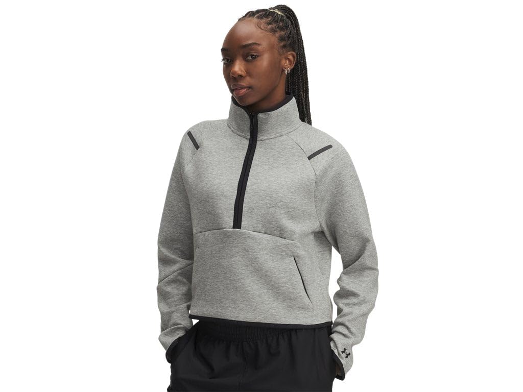 Under Armour Unstoppable Flc HZ Sweatshirt Kadın-yetişkin