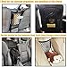 DYKESON Dog Car Net Barrier Pet Barrier with Auto Safety Mesh Organizer Baby Stretchable Storage Bag Universal for Cars, SUVs -Easy Install, Car Divider for Driving Safely with Children & Pets