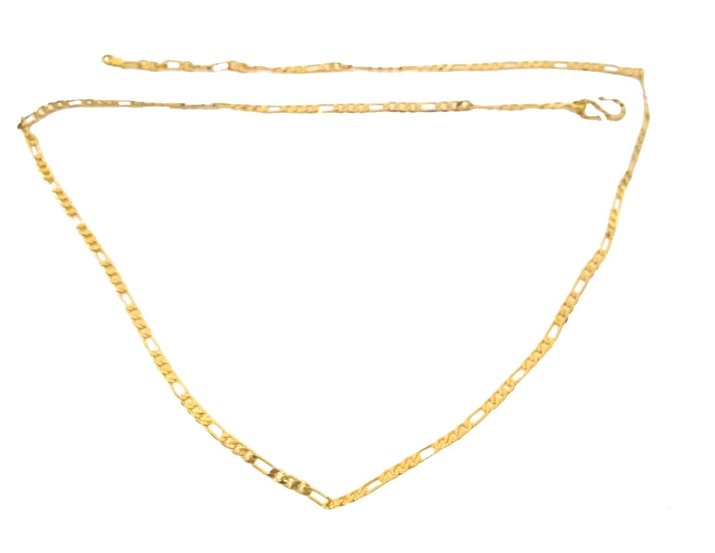 Golden Colour 24" Sachin Chain For Men & Boys-image-49