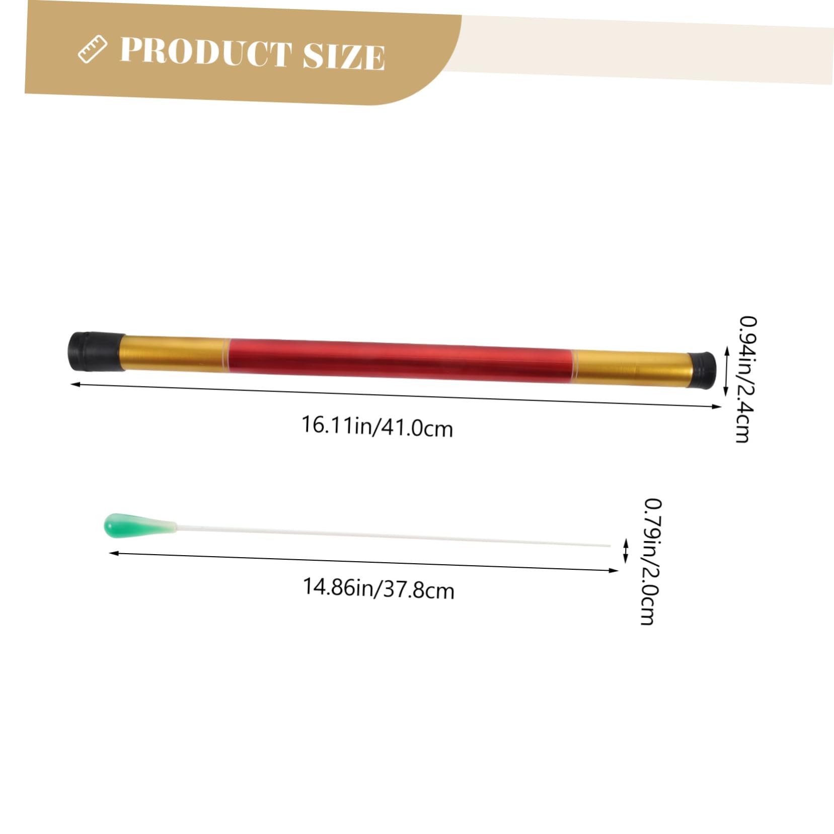 Levemolo Music Orchestra Conducting with Storage Cylinder for Concert Performances