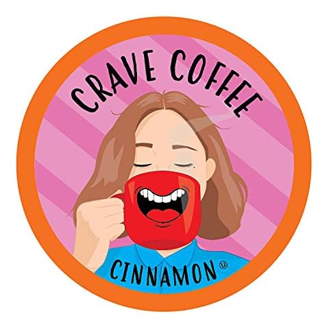 Crave Beverages Flavored Coffee Pods, Cinnamon, 40 Count Cover