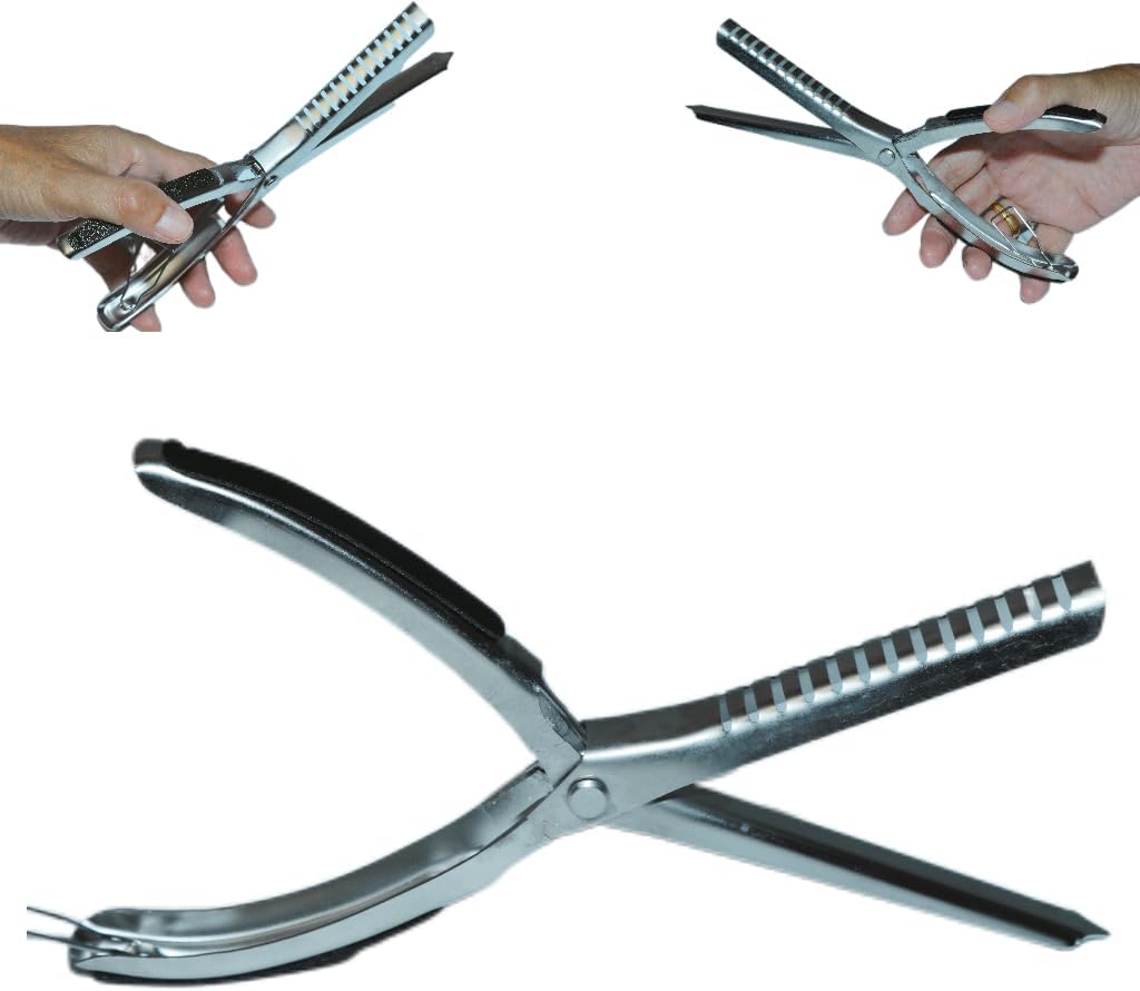 Rib Membrane Remover Tool Kit — The Ultimate Rib Prep Tool for BBQ Enthusiasts - Ergonomic Design for Easy Membrane Removal - Dishwasher Safe BBQ Accessories (Silver)