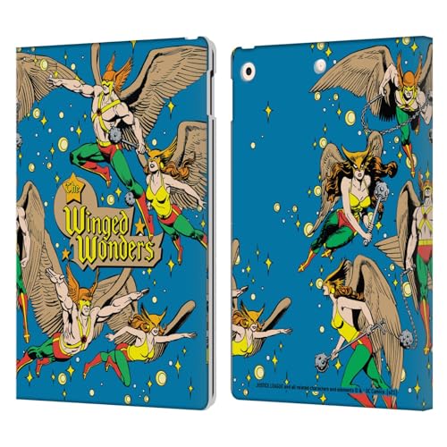 Étui portefeuille en cuir Faucon DC Comics pour iPad 10.2 protège-tablette