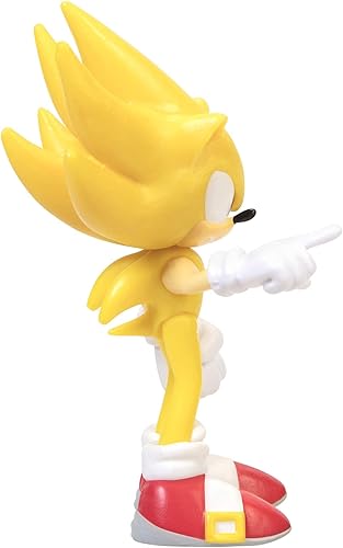 Miniatura 4 de Sonic The Hedgehog Figura de acción de juguete coleccionable Super Sonic de 2.5 pulgadas