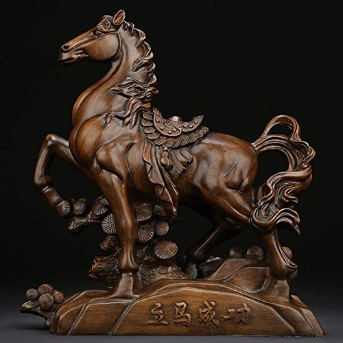 Statue de Cheval Feng Shui sur une table de salon pour harmoniser votre décoration - 4