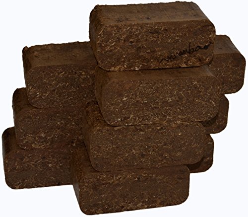 mumba - Probierset Rindenbriketts 24kg Holzbriketts, Holz-Briketts aus Rinde - ideal als Gluthalter Cover