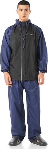 Boldfit Rain Coat For Men Waterproof With Pant