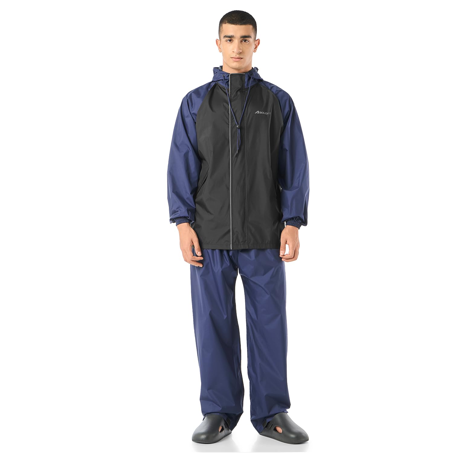 boldfit Rain Coat For Men Waterproof With Pant Unisex Raincoat For Men Set Raincoat For Women Top & Bottom Combo Easy Adjustable Rain Coat Waterproof Bike Riding Poly PVC Guardian-picture-26