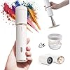 Electric Makeup Brush Cleaner & Dryer Machine, Upgraded Patented Universal Collar Fits 99% of Brush Shapes, Deep Clean & Quick Dry, Rechargeable & Portable for Travel & Home Use, Gift