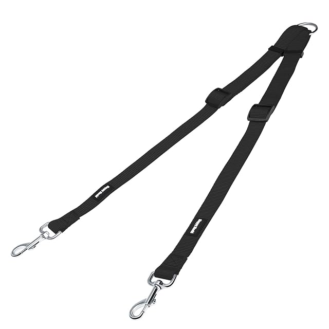HAPPY HACHI Correa Doble para 2 Perros M: 40-60cm