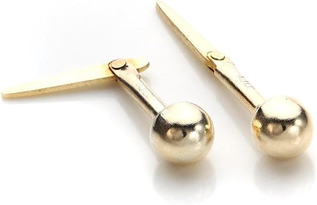 9ct Yellow Gold Andralok 3mm Ball Stud Earrings/Studs