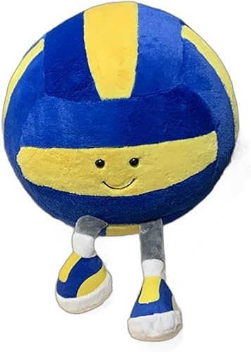 Miniatura 14 de Linda almohada de felpa deportiva suave para voleibol, divertidos regalos de voleibol para adolescentes y niños Voleibol,Almohada de