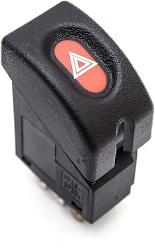 Replacement for Hazard Warning Light Switch 9034 7821 9043 2896 124 1288 for GM SALL OPEL,if Applicable