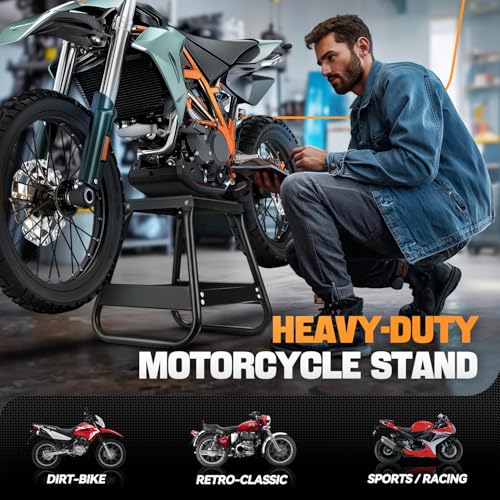 Auto Dynasty Heavy Duty Dirt Bike Stand