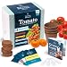 Nature's Blossom Tomato Garden Kit. Grow 4 Types of Tomatoes from Seed. Gardening Starter Set For Growing Unusual Tomatoes; Sweet Red Tomato, Black Cherry, Yellow Pear Tomato and Green Zebra Tomatoes.