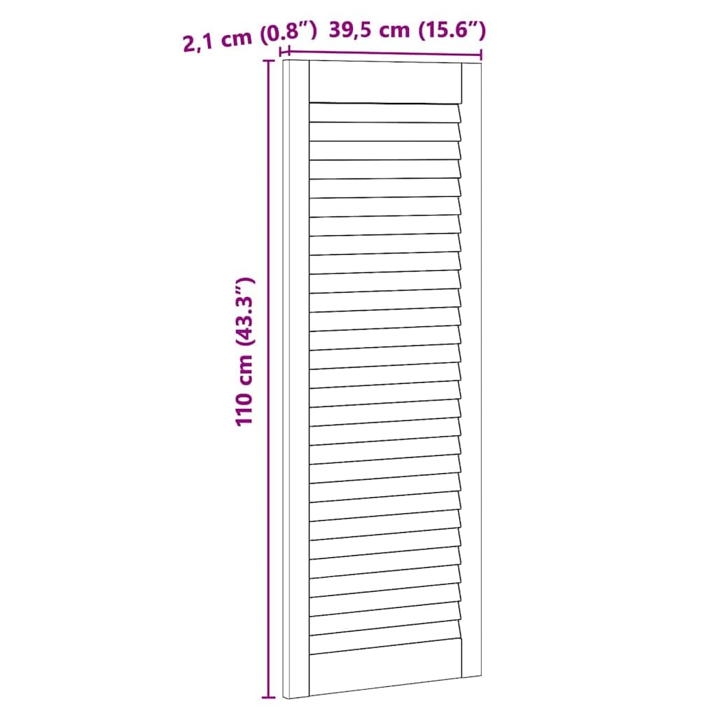 Genérico Puerta de Armario con Puerta Natural 140.5 x 2 x 59.5 cm,Bricolaje,Accesorios de Bricolaje,Ferretería para armarios,Puertas de armarios-42019254