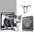 Ownpets Pet Screen Door,Inside Door 8x10x0.4 inch,Lockable Magnetic Flap Screen Automatic Lockable Black Door for Puppy Dog and Cat Door