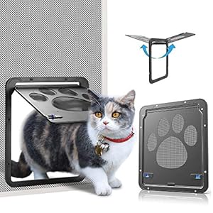 Ownpets Katzenklappe für Fliegengitter