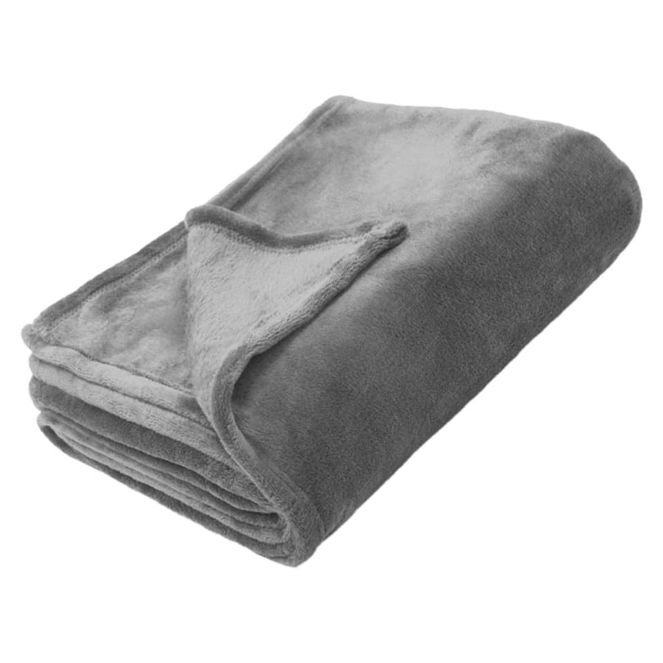 Manta de franela cálida UPKOCH con textura térmica para invierno