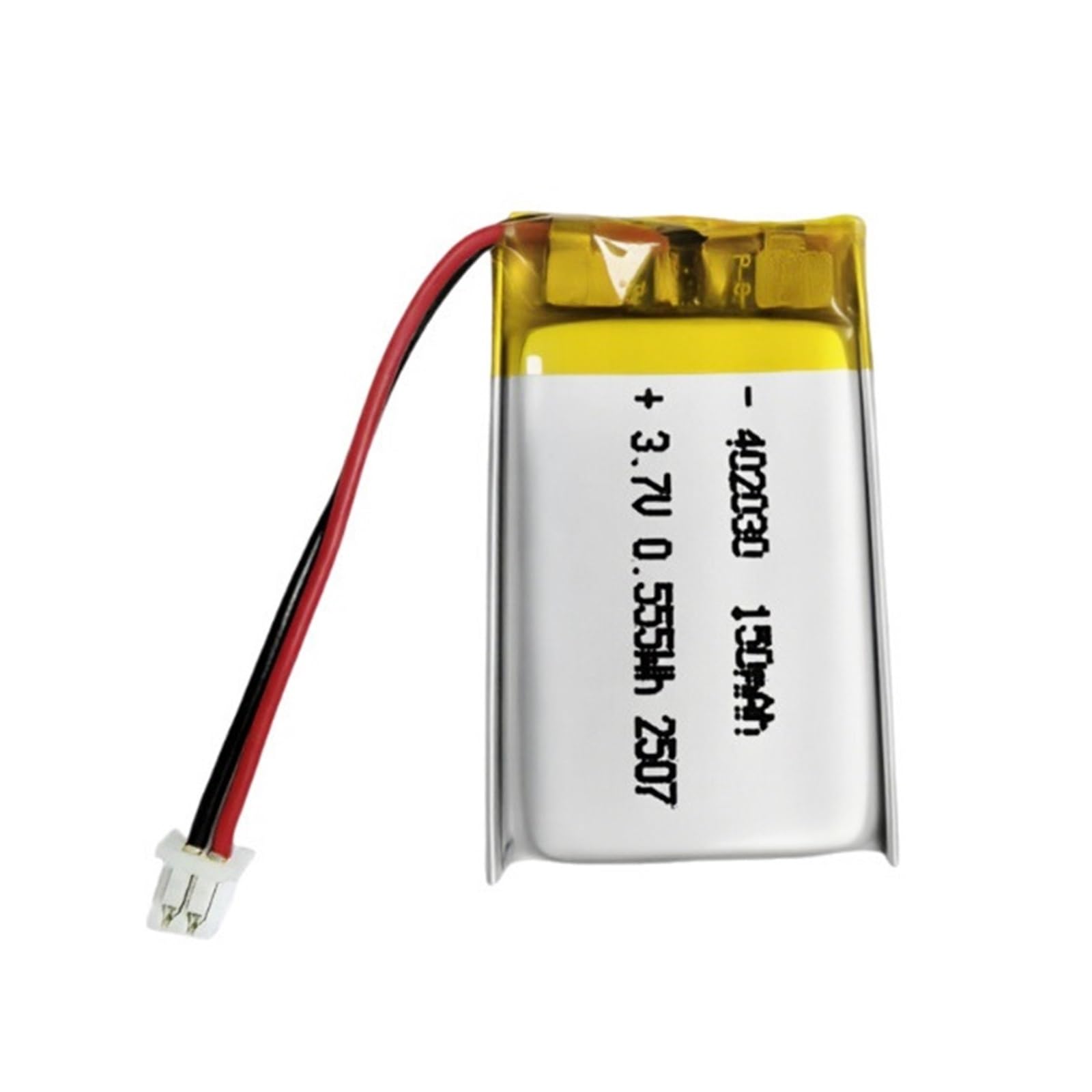 Batería 402030 de 150 mAh para reparar auriculares Bluetooth con conector 3