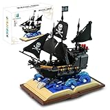 Creator Pirate Ship Building Set Compatible with Lego for Adults,Christmas Toy Building Blocks for Boys 8-14 Years 919 pcs