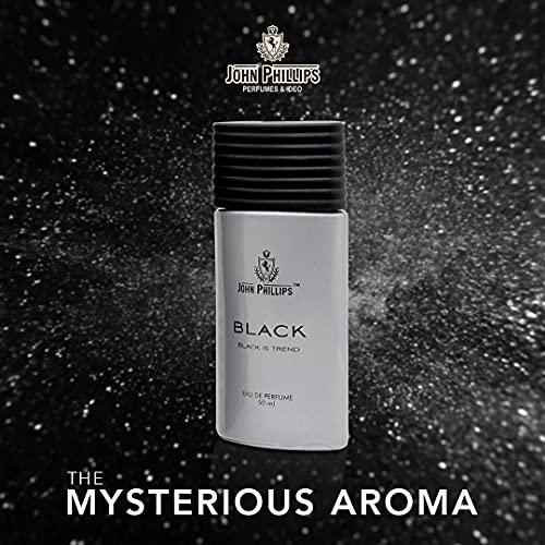 Image of John Phillips Dark Code & Black 60 ml + 60 ml Eau De French Perfume For Men