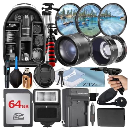 Comprehensive Camera Accessory Kit for Canon