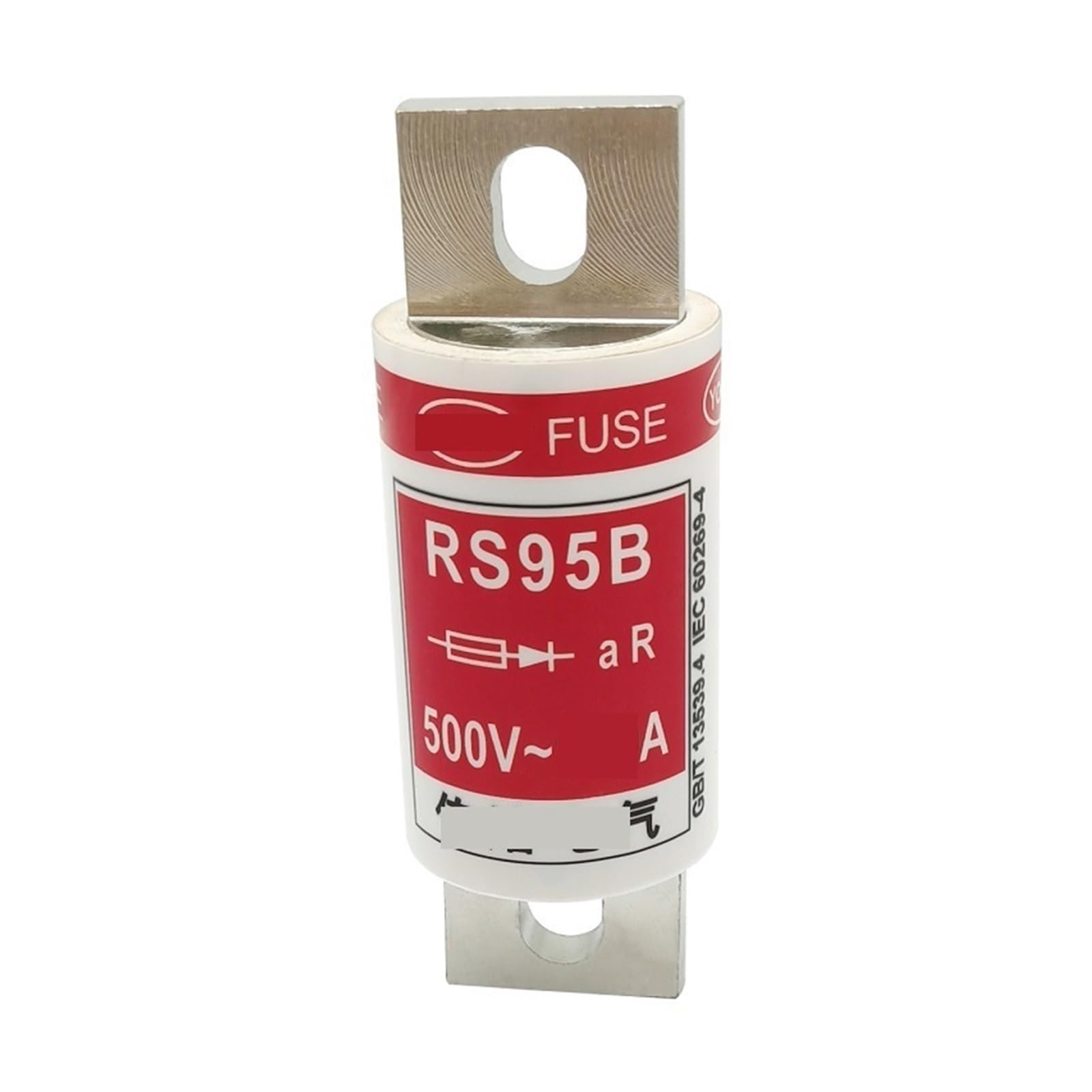 Fusible rapide RS95B 63A 500V haute performance pour armoire électrique active