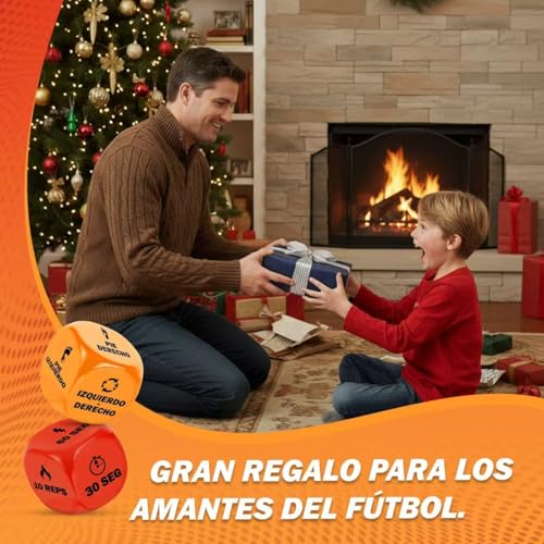 Dados de Fútbol Entrenamiento (2 uds) | Juegos Deportivos Infantiles | Entrenamiento Técnico para Peques | Juguetes de Deporte | Regalos para Jóvenes de 8 a 12 Años | Juego de Habilidades - imagen 3