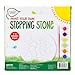 Creative Roots Mosaic Sun Stepping Stone Kit, Includes 7-Inch Ceramic Stepping Stone & 6 Vibrant Paints, DIY Garden Stone for Kids Ages 6+
