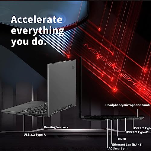 TUF Dash - Computer portatile da gioco da 15,6", 144 Hz, Intel 12th Core i7-12650H, RAM DDR5 da 64 GB, SSD PCIe da 2 TB, grafica NVIDIA GeForce RTX 3070, tastiera retroilluminata, Win 11 Pro, - Notebook - Immagine 8