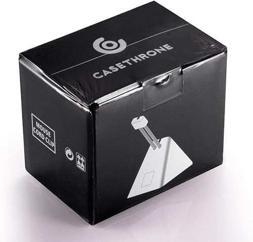 Miniatura 8 de Mouse Bungee dispositivo de gestión para el cable del mouse Negro