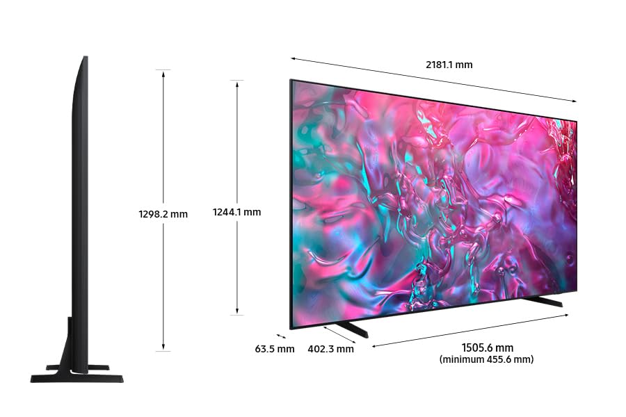 Samsung 98 Inch DU9000 Crystal UHD 4K Smart TV (2024) with Supersize Picture Enhancer, Motion Rate 200, Gaming Hub, 100Hz Refresh Rate, Tizen Smart Hub, Alexa & Google Assistant