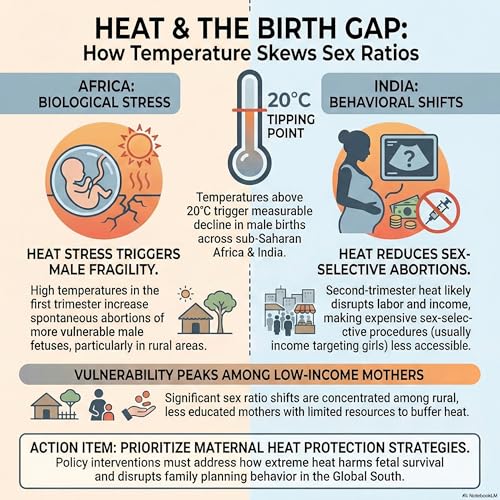 When Heat Decides Who Is Born 🔥👶 | Climate Change & the Sex Ratio Shock