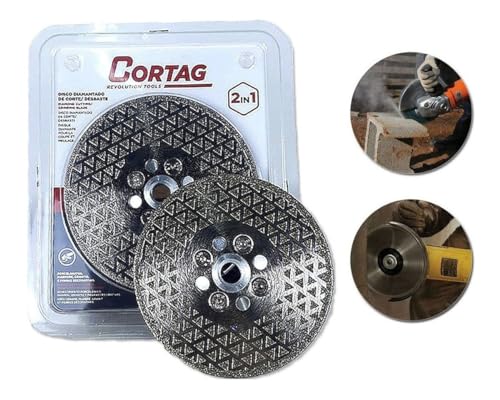 DISCOS DE DIAMANTE CORTE Y DESBASTE 115