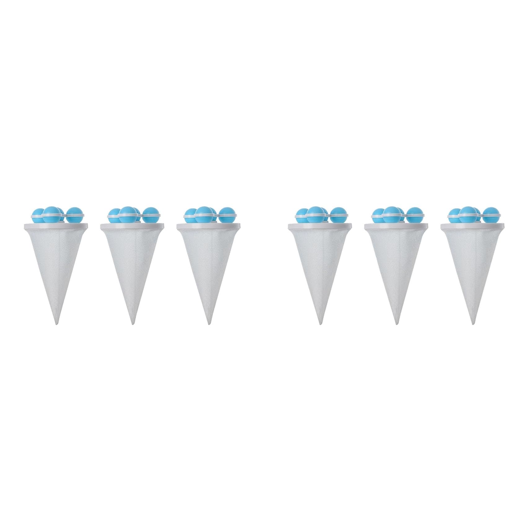 Hndhbfgrt 6PCS Reusable Hair Filter Cleaner for Laundry Mesh Lint Filter for Washing Machine Lint Catcher for Pet Household-A