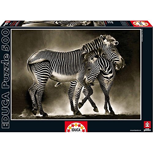 Educa - Puzzle Cebras, 500 Piezas (16359)