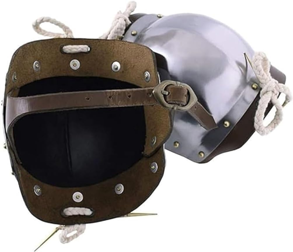 Mittelalterliche Knieschützer Paar Combat LARP Armour Silber