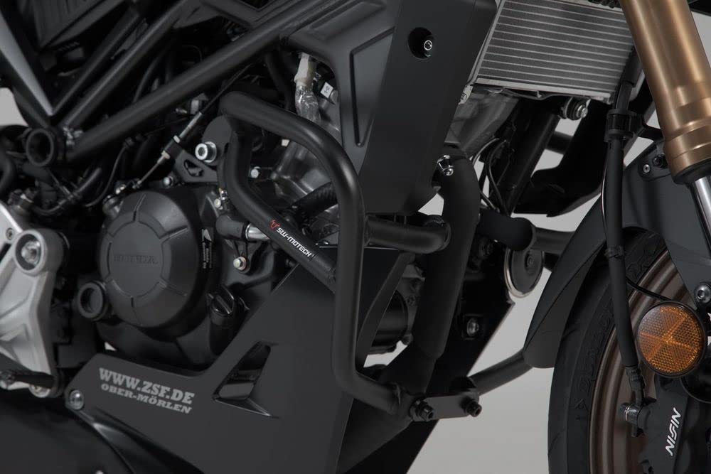 SW-Motech Black Honda CB125R (20-). - Black. Honda CB125R (20-).